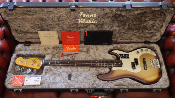 Fender Precision Bass American Ultra Mocha Burst 0199010732 Made in Usa inclusa custodia rigida