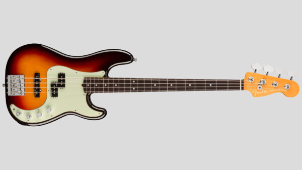 Fender Precision Bass American Ultra Ultraburst 0199010712 Made in Usa inclusa custodia rigida