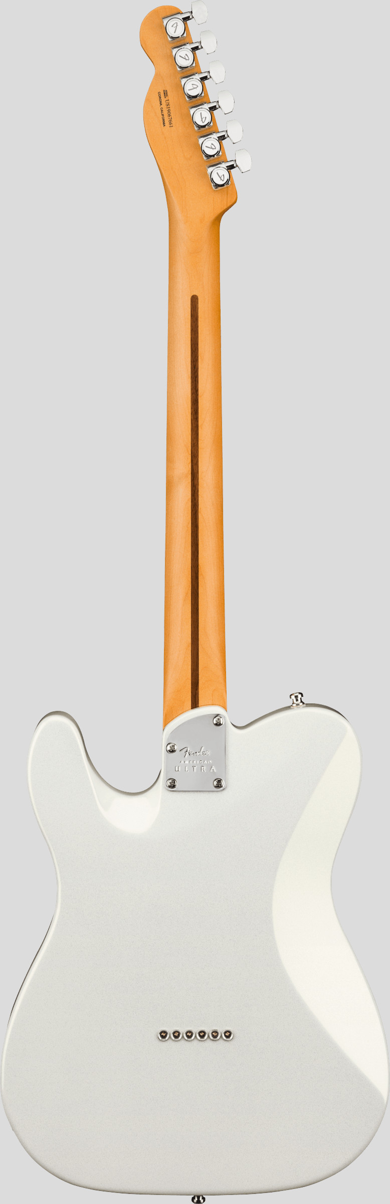 Fender American Ultra Telecaster Arctic Pearl 2