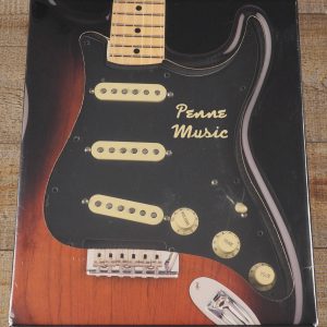 Fender Custom Shop Pre-Wired Texas Special Stratocaster Pickup Set Pickguard Black 1