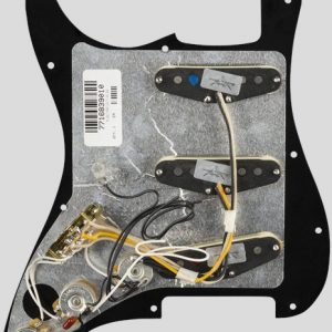 Fender Custom Shop Pre-Wired Texas Special Stratocaster Pickup Set Pickguard Black 6