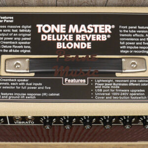 Fender Tone Master Deluxe Reverb Blonde 2