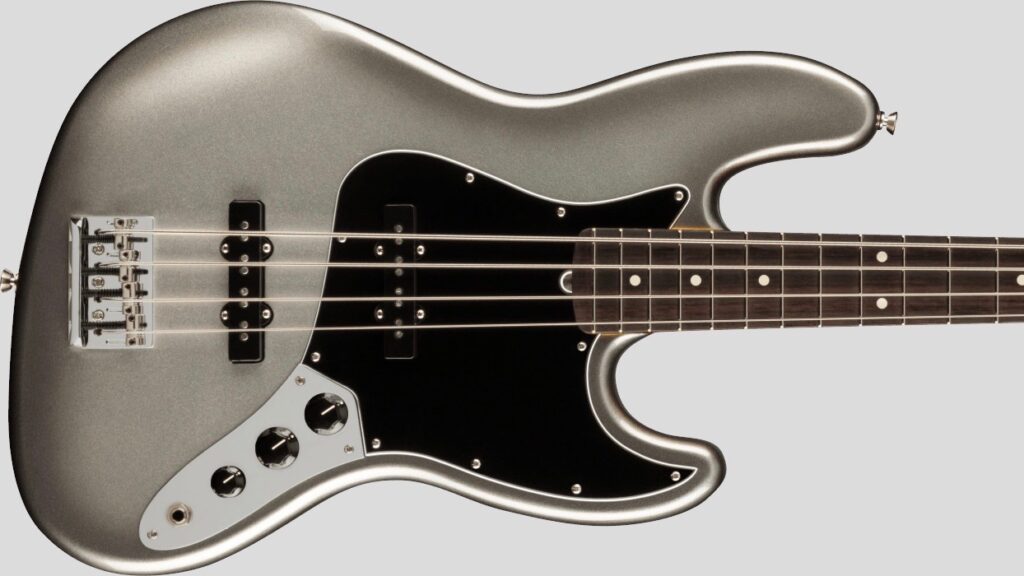 Fender Jazz Bass American Professional II Mercury 0193970755 Made in Usa inclusa custodia rigida Fender