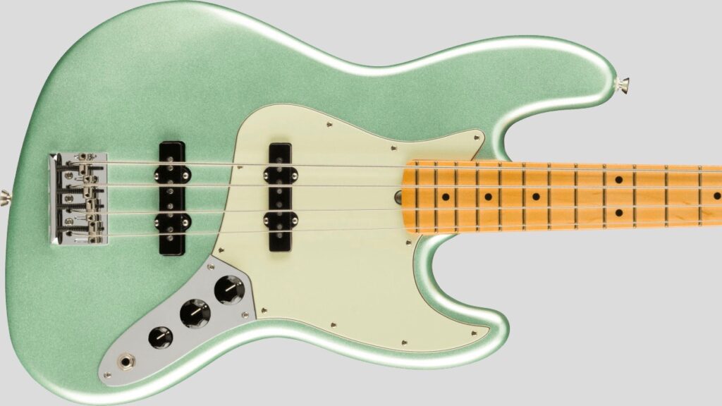 Fender Jazz Bass American Professional II Mystic Surf Green 0193972718 Made in Usa inclusa custodia rigida Fender