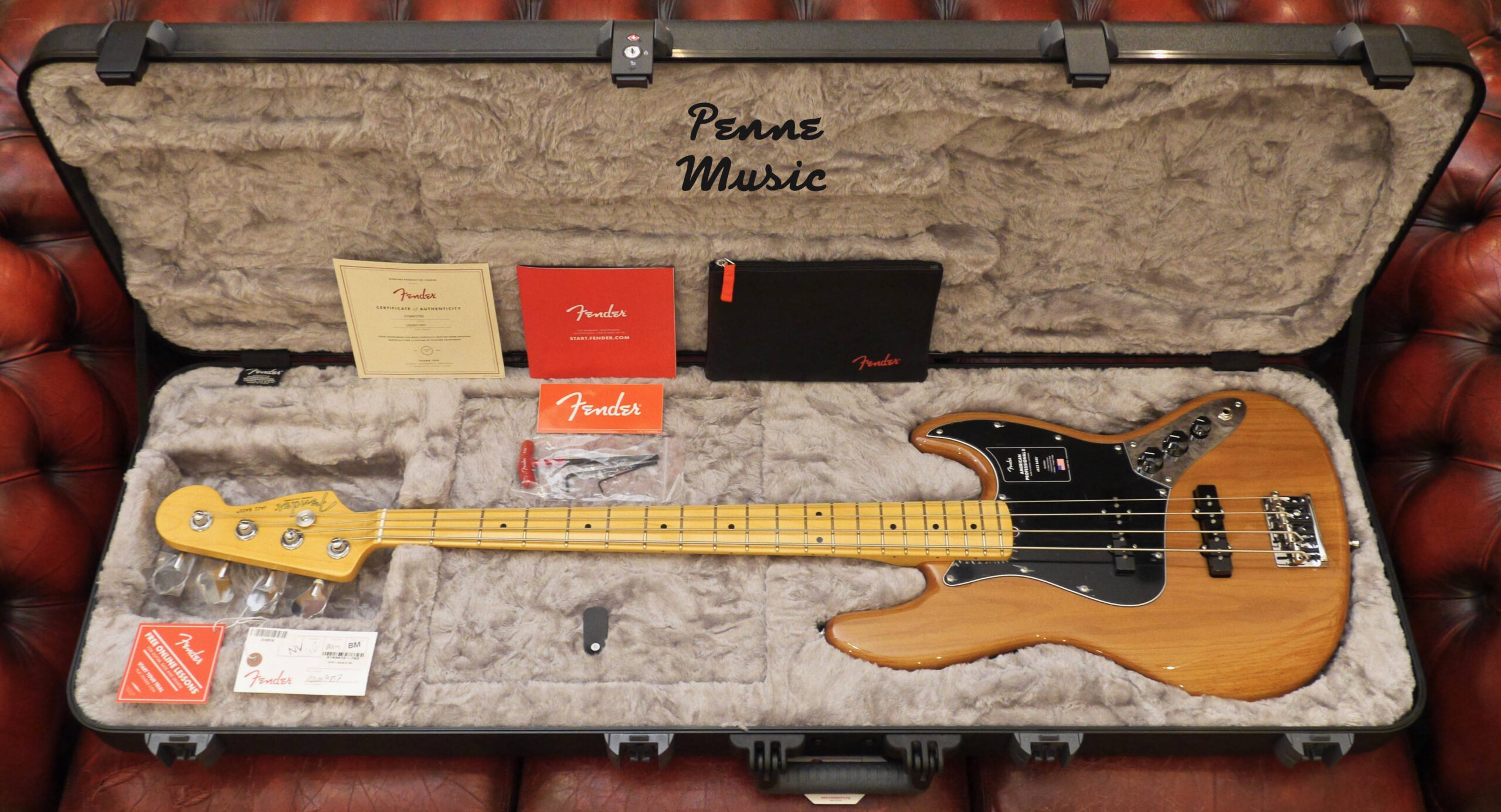 Fender Jazz Bass American Professional II Roasted Pine 1