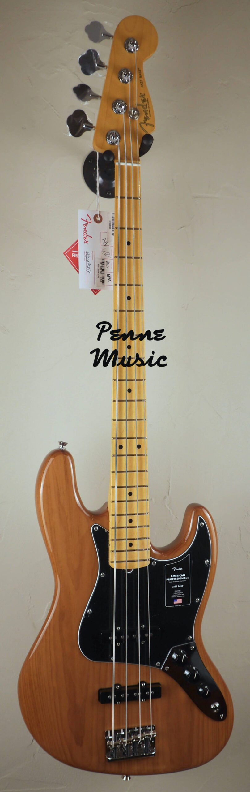Fender Jazz Bass American Professional II Roasted Pine 2