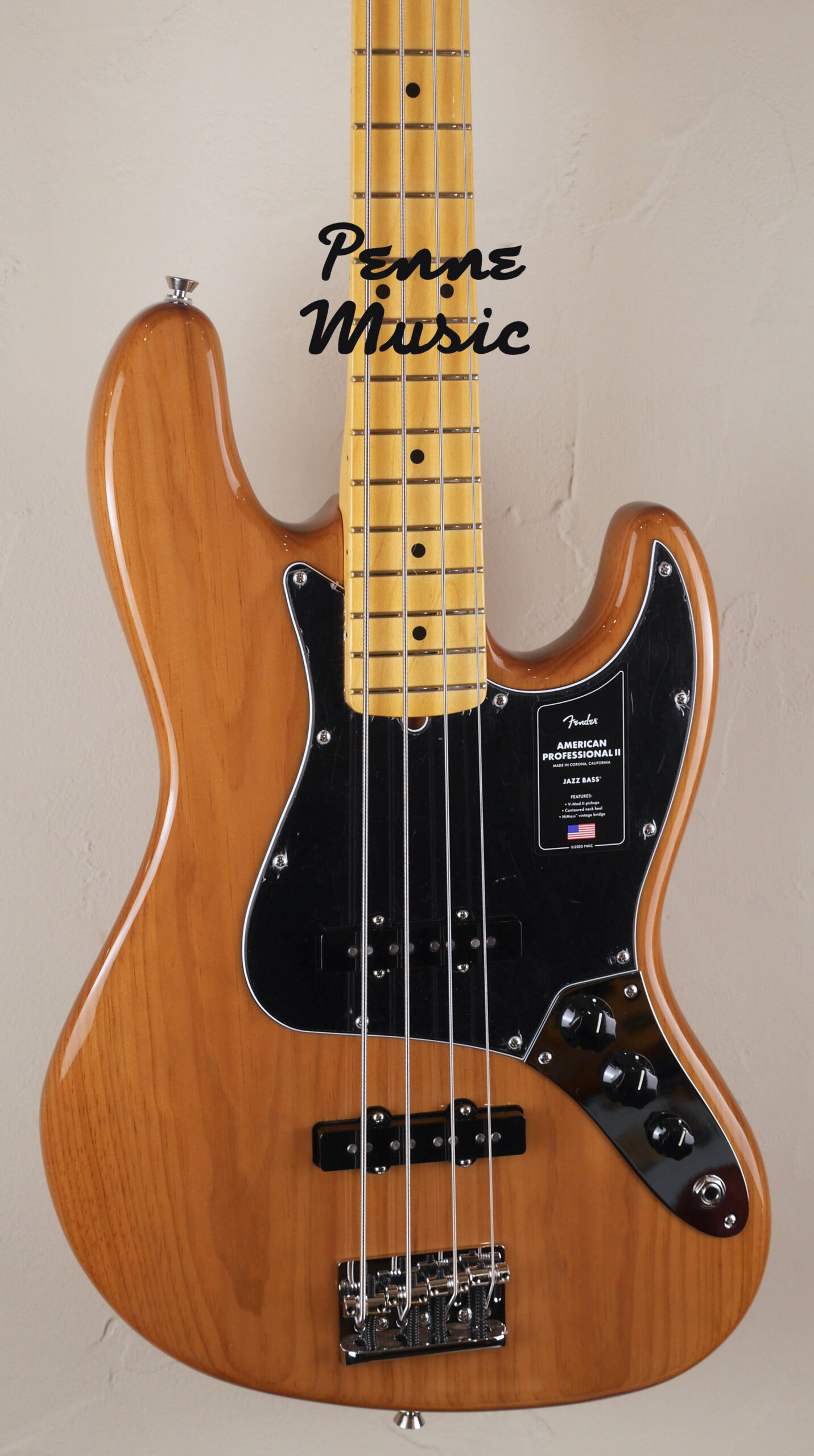 Fender Jazz Bass American Professional II Roasted Pine 4