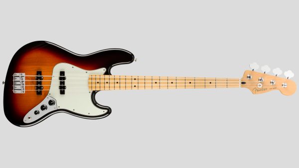 Fender Player Jazz Bass 3-Color Sunburst MN 0149902500 con custodia Fender in omaggio