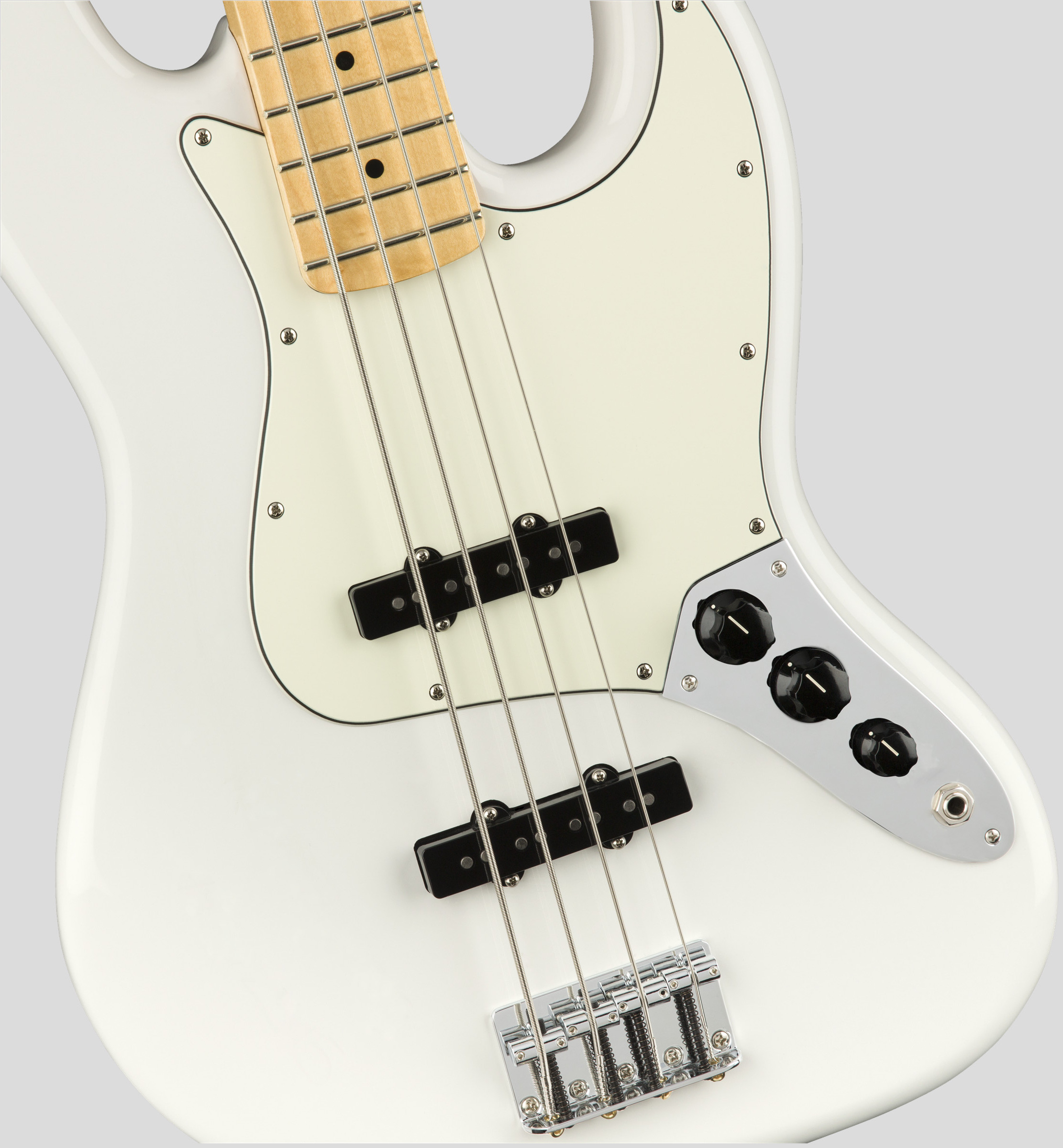 Fender Player Jazz Bass Polar White MN 4