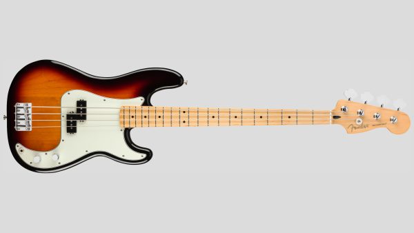 Fender Player Precision Bass 3-Color Sunburst MN 0149802500 con custodia Fender in omaggio