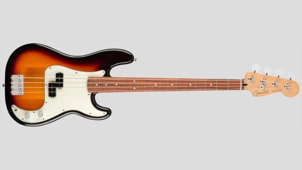 Fender Player Precision Bass 3-Color Sunburst PF 0149803500 Made in Mexico custodia Fender in omaggio