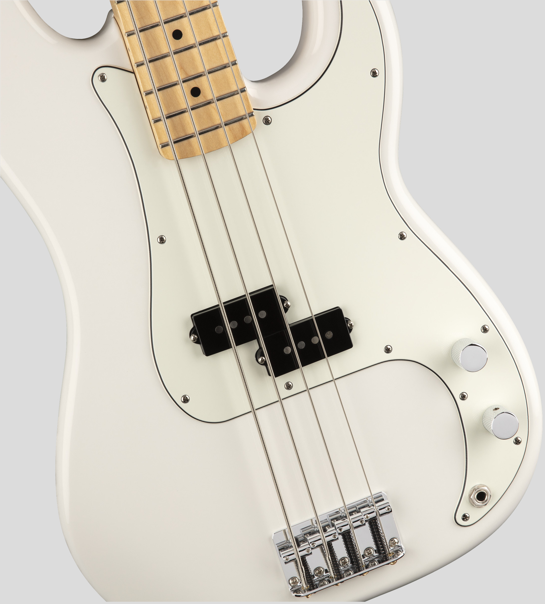 Fender Player Precision Bass Polar White MN 4