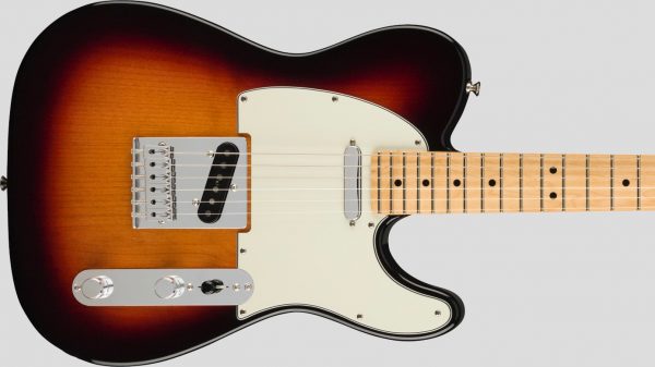 Fender Player Telecaster 3-Color Sunburst MN 0147332300 Made in Mexico custodia Fender omaggio