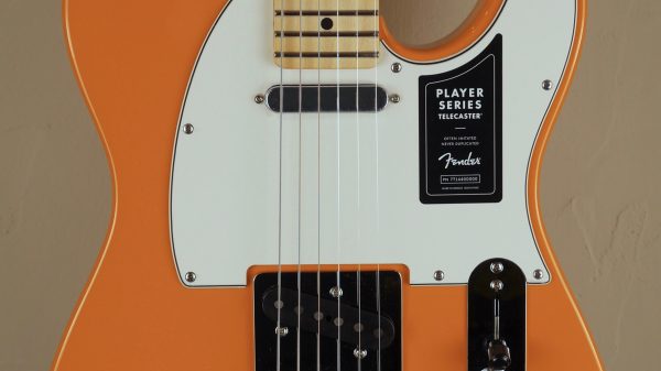 Fender Player Telecaster Capri Orange 0145212582 con custodia Fender in omaggio