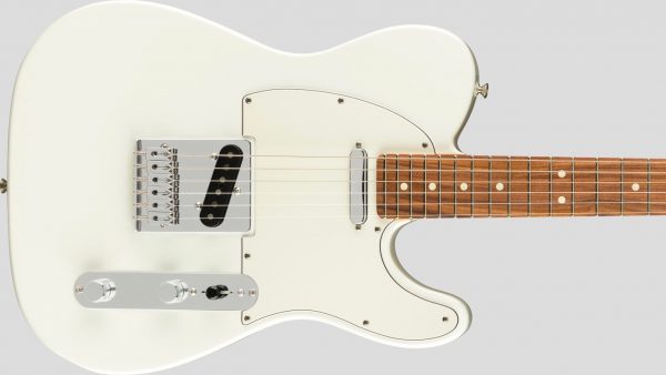 Fender Player Telecaster Polar White PF 0145213515 Made in Mexico con custodia Fender in omaggio