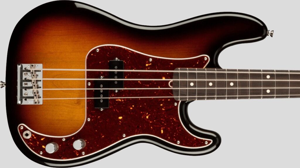 Fender Precision Bass American Professional II 3-Color Sunburst RW Made in Usa inclusa custodia rigida Fender