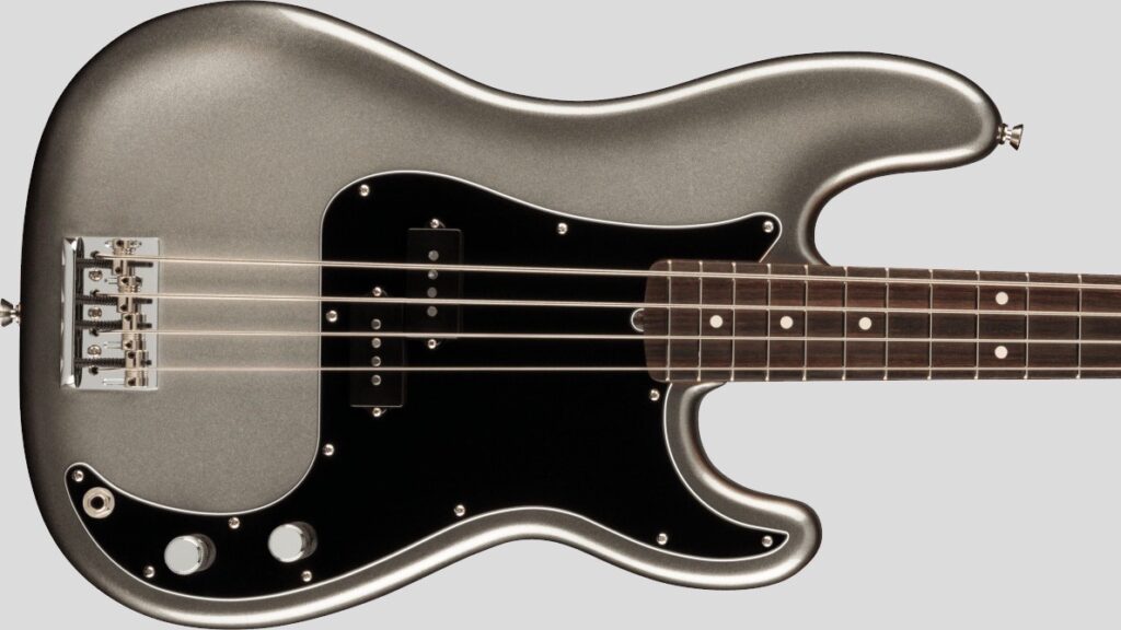 Fender Precision Bass American Professional II Mercury 0193930755 Made in Usa inclusa custodia rigida Fender