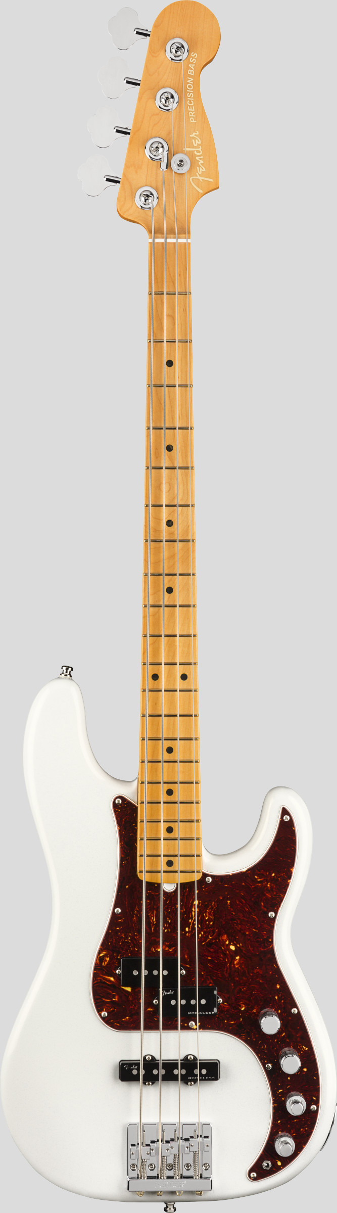 Fender American Ultra Precision Bass Arctic Pearl 1