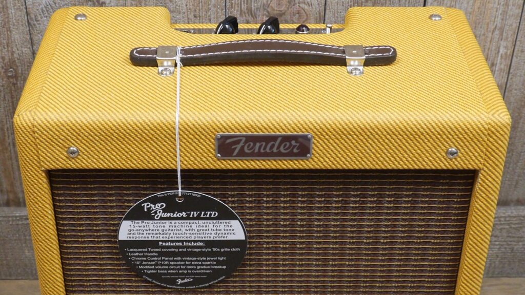 Fender Pro Junior IV Lacquered Tweed 15 watt 1x12" Jensen 2231306000
