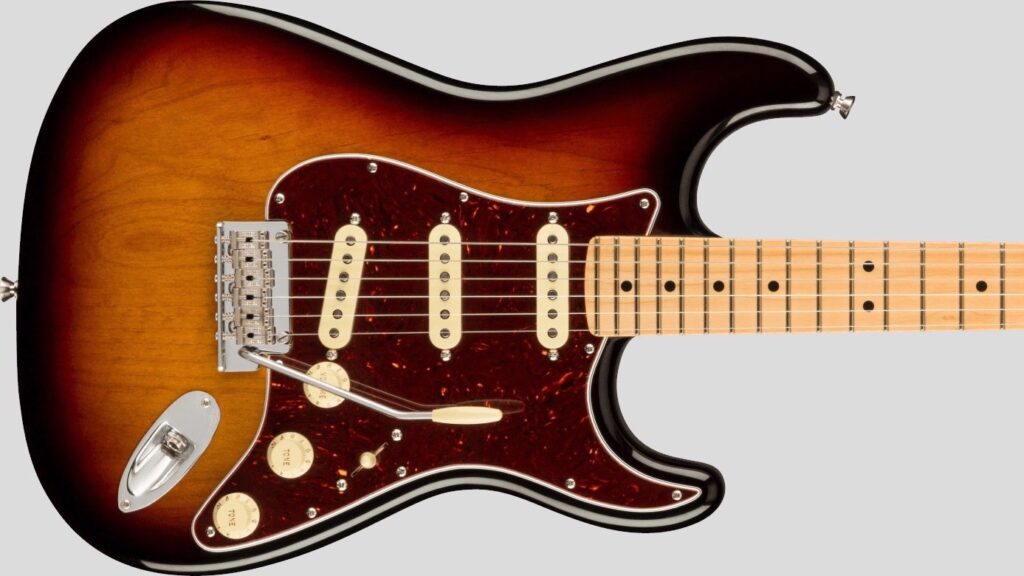 Fender American Pro II Strato 3-C Sunburst MN 0113902700 Made in Usa inclusa custodia rigida