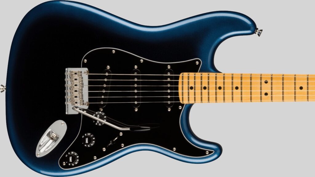 Fender American Pro II Strato Dark Night MN 0113902761 Made in Usa inclusa custodia rigida