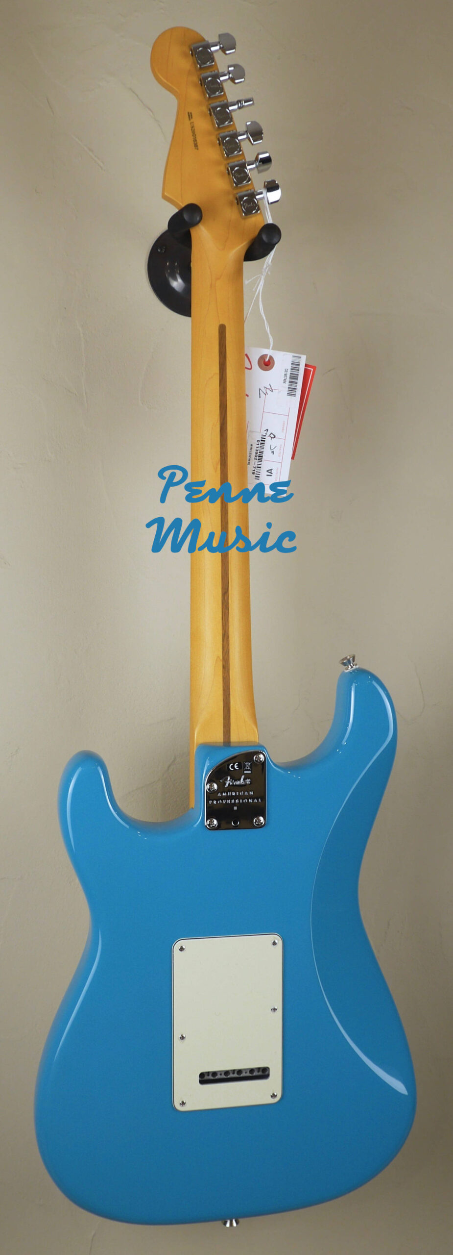 Fender American Professional II Stratocaster Miami Blue MN 3