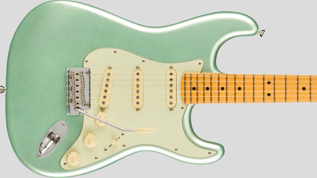 Fender American Pro II Strato Mystic Surf Green MN 0113902718 Made in Usa inclusa custodia