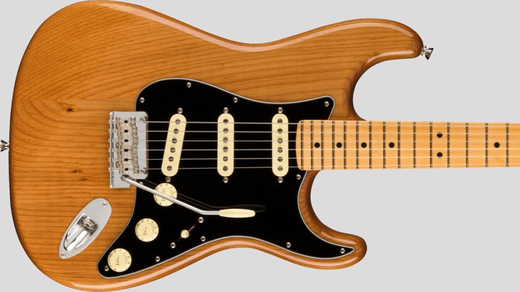 Fender American Pro II Strato Roasted Pine MN 0113902763 Made in Usa inclusa custodia rigida