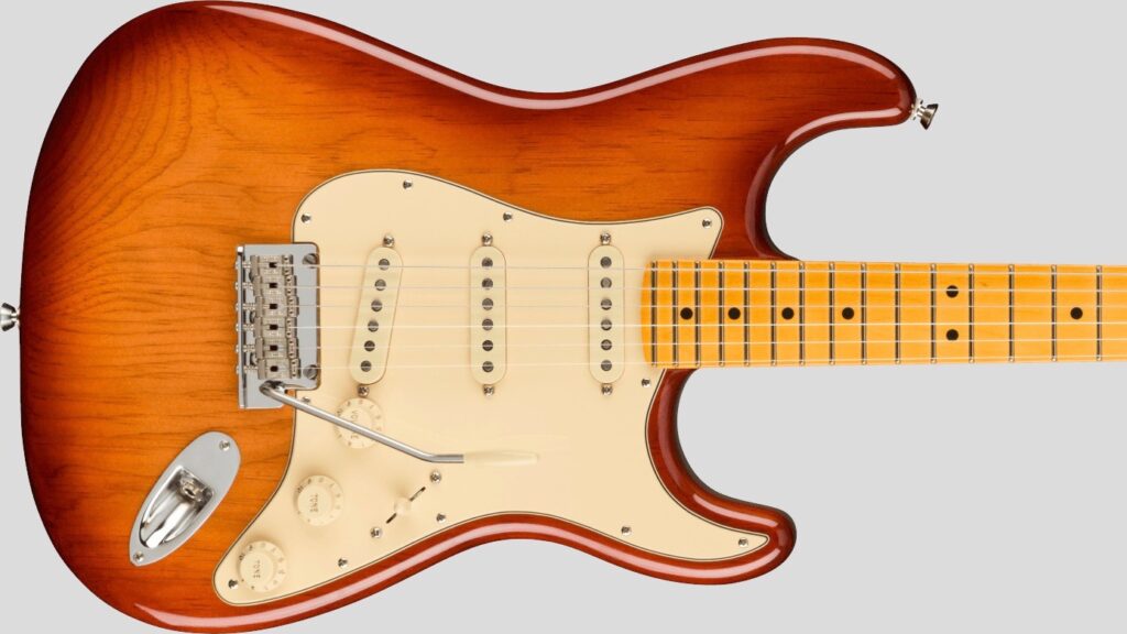 Fender American Pro II Strato Sienna Sunburst 0113902747 Made in Usa inclusa custodia rigida