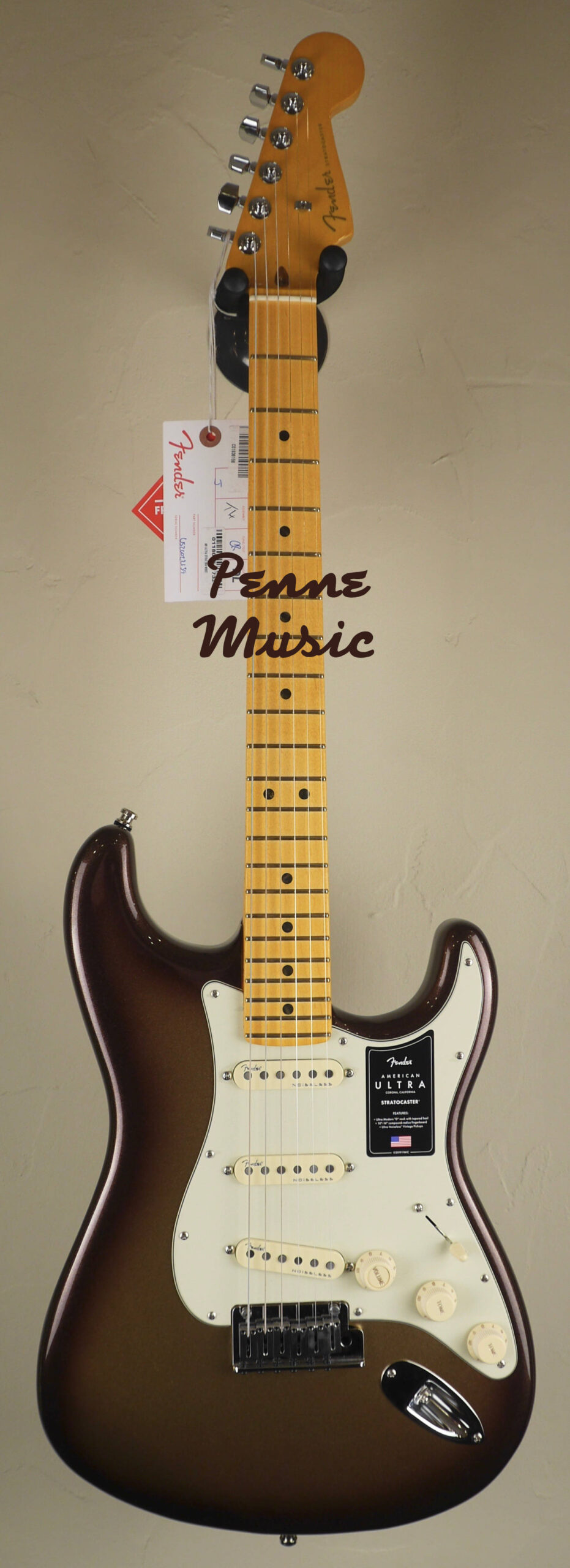Fender American Ultra Stratocaster Mocha Burst 2