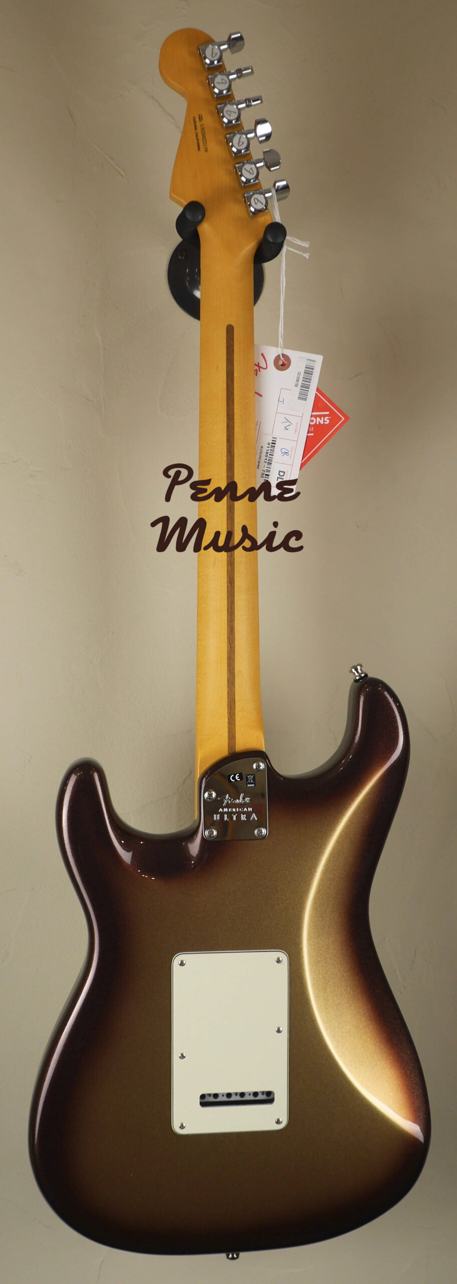 Fender American Ultra Stratocaster Mocha Burst 3