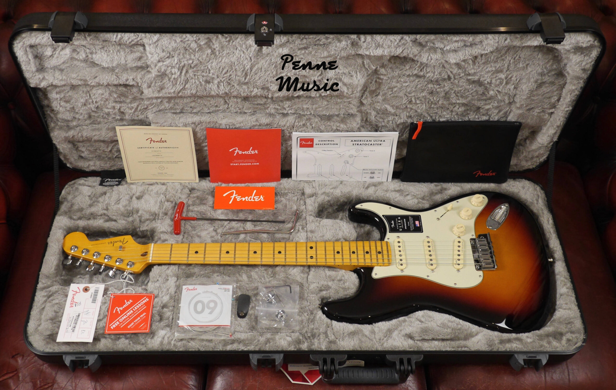 Fender American Ultra Stratocaster Ultraburst MN 1