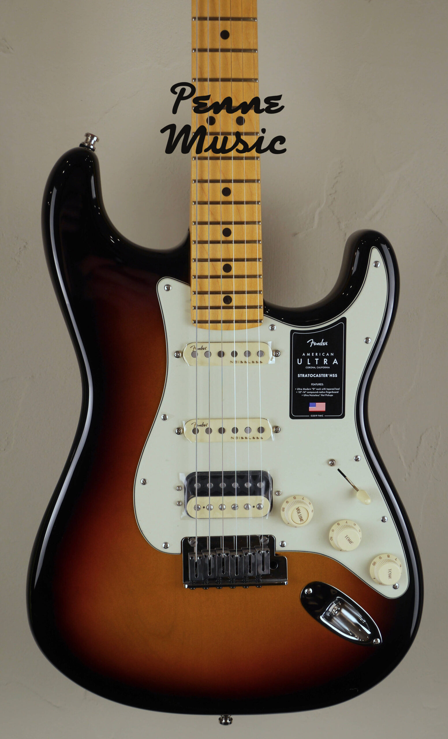 Fender American Ultra Stratocaster HSS Ultraburst MN 4