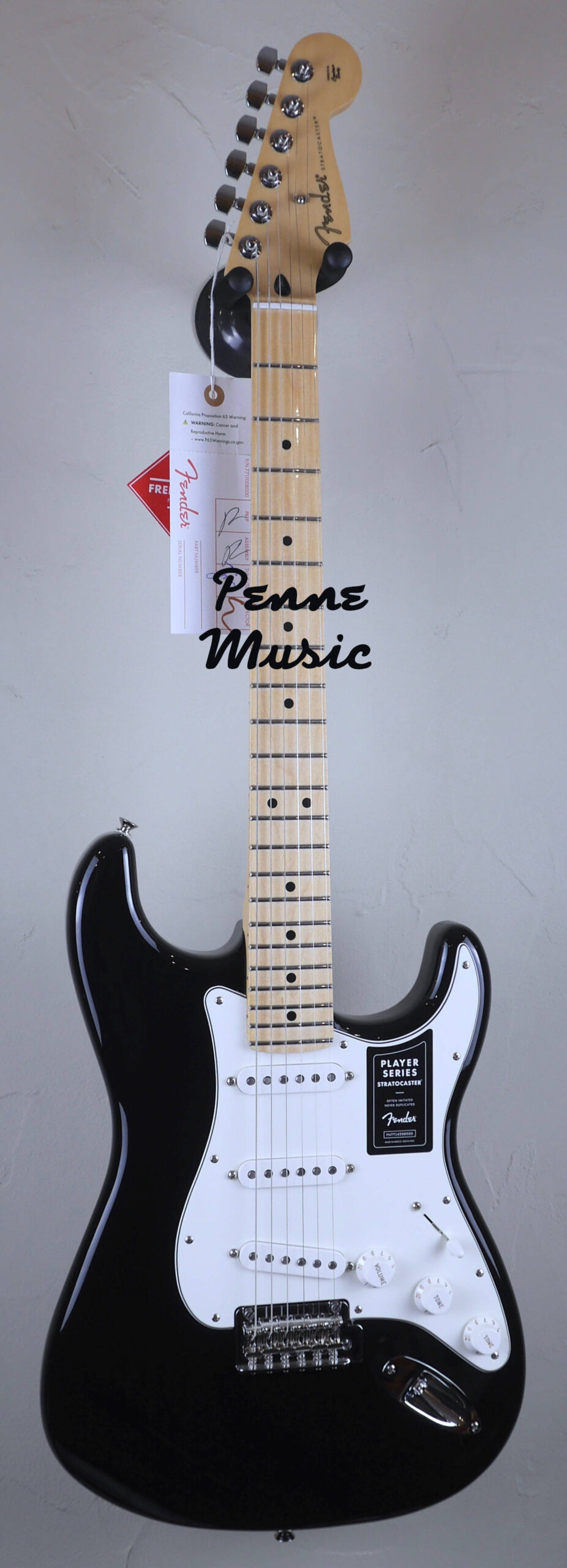 Fender Player Stratocaster Black MN 1