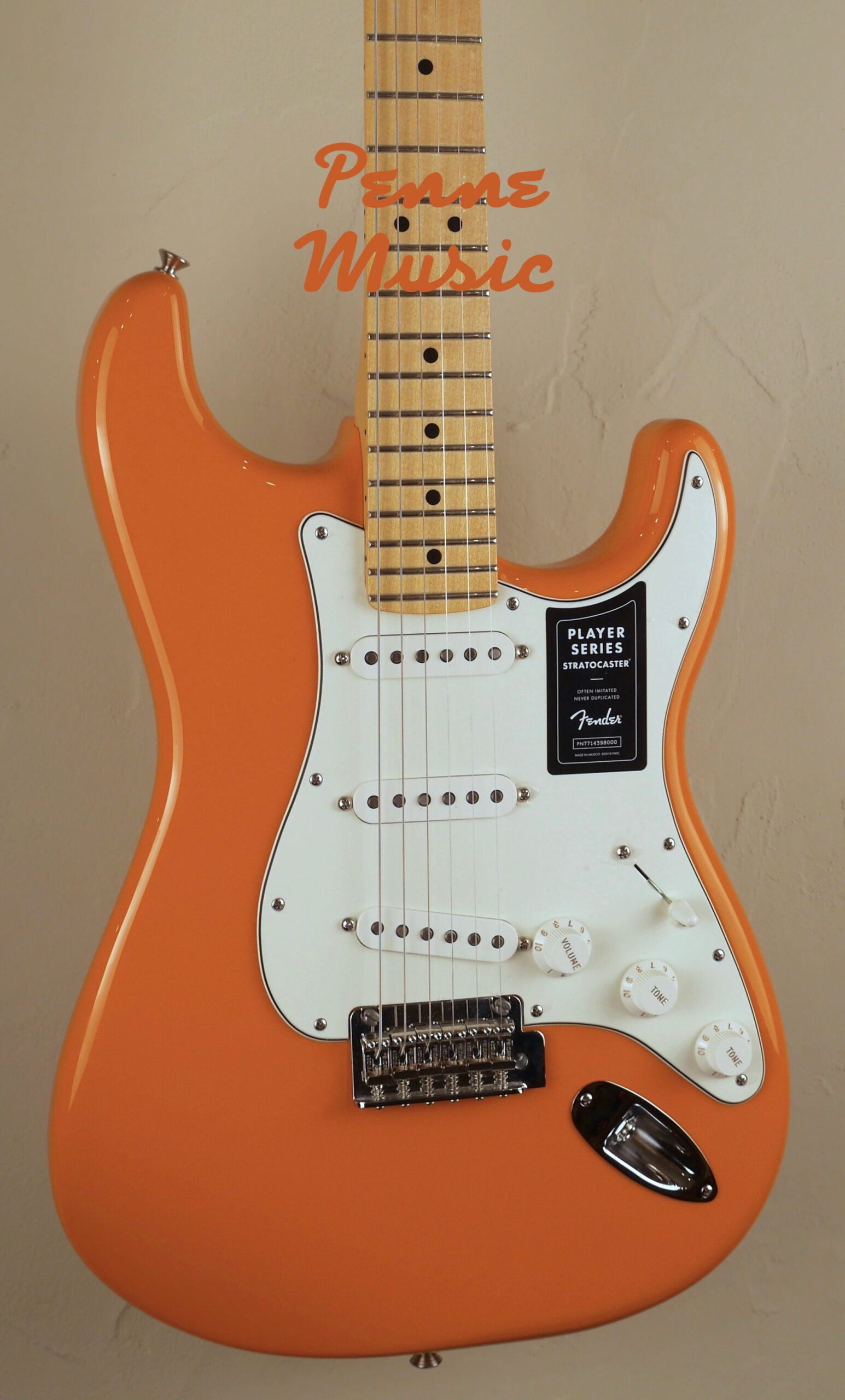 Fender Player Stratocaster Capri Orange 3