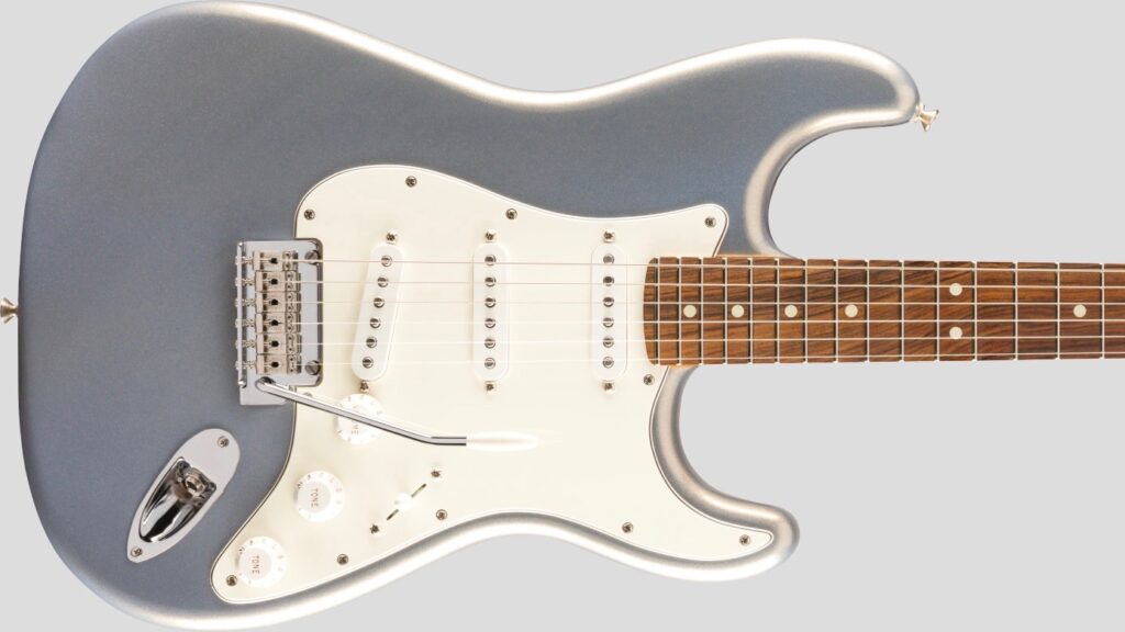 Fender Player Stratocaster Silver 0144503581 Made in Mexico con custodia Fender in omaggio