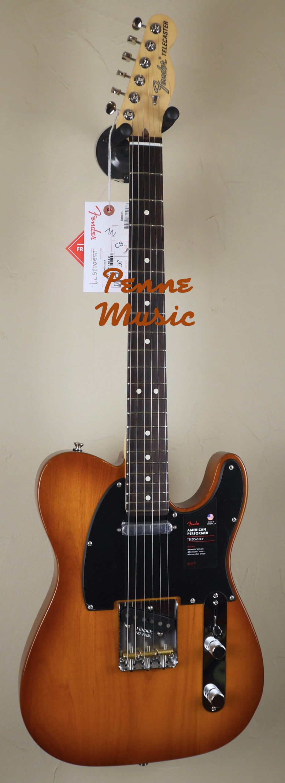 Fender American Performer Telecaster Honey Burst 1