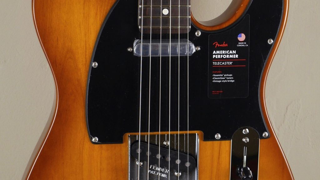 Fender American Performer Telecaster Honey Burst 0115110342 Made in Usa inclusa custodia