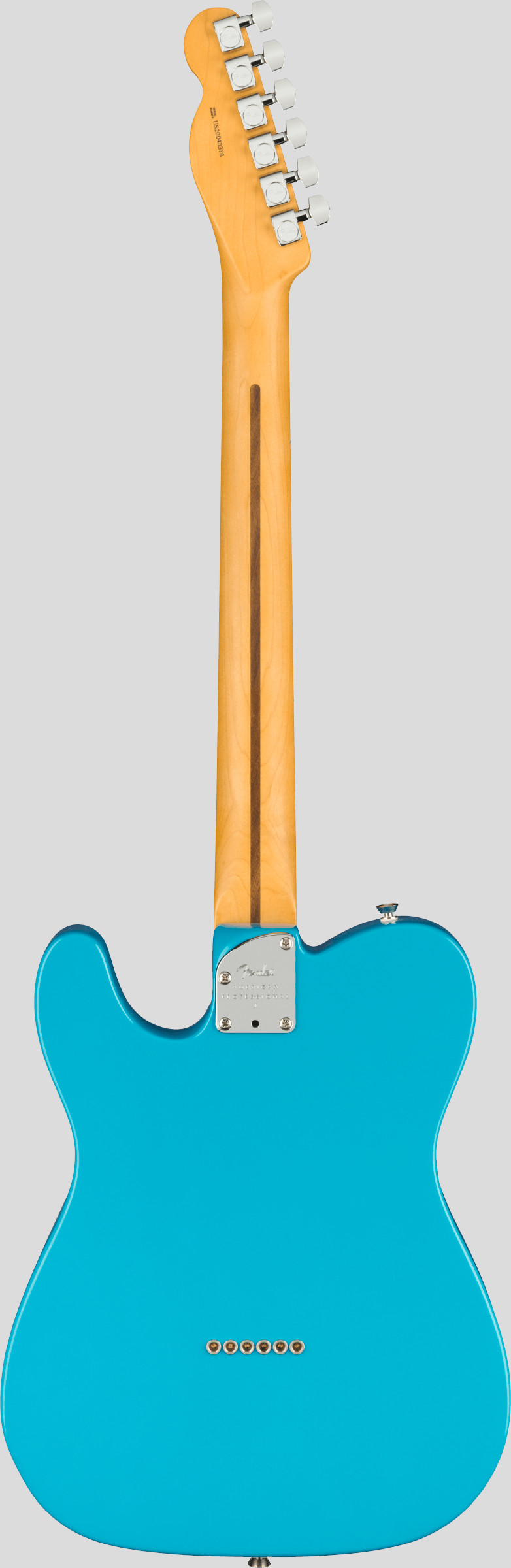 Fender American Professional II Telecaster Miami Blue 2