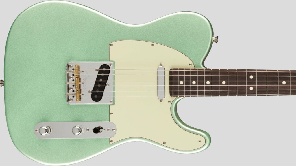 Fender American Pro II Tele Mystic Surf Green 0113940718 Made in Usa inclusa custodia rigida