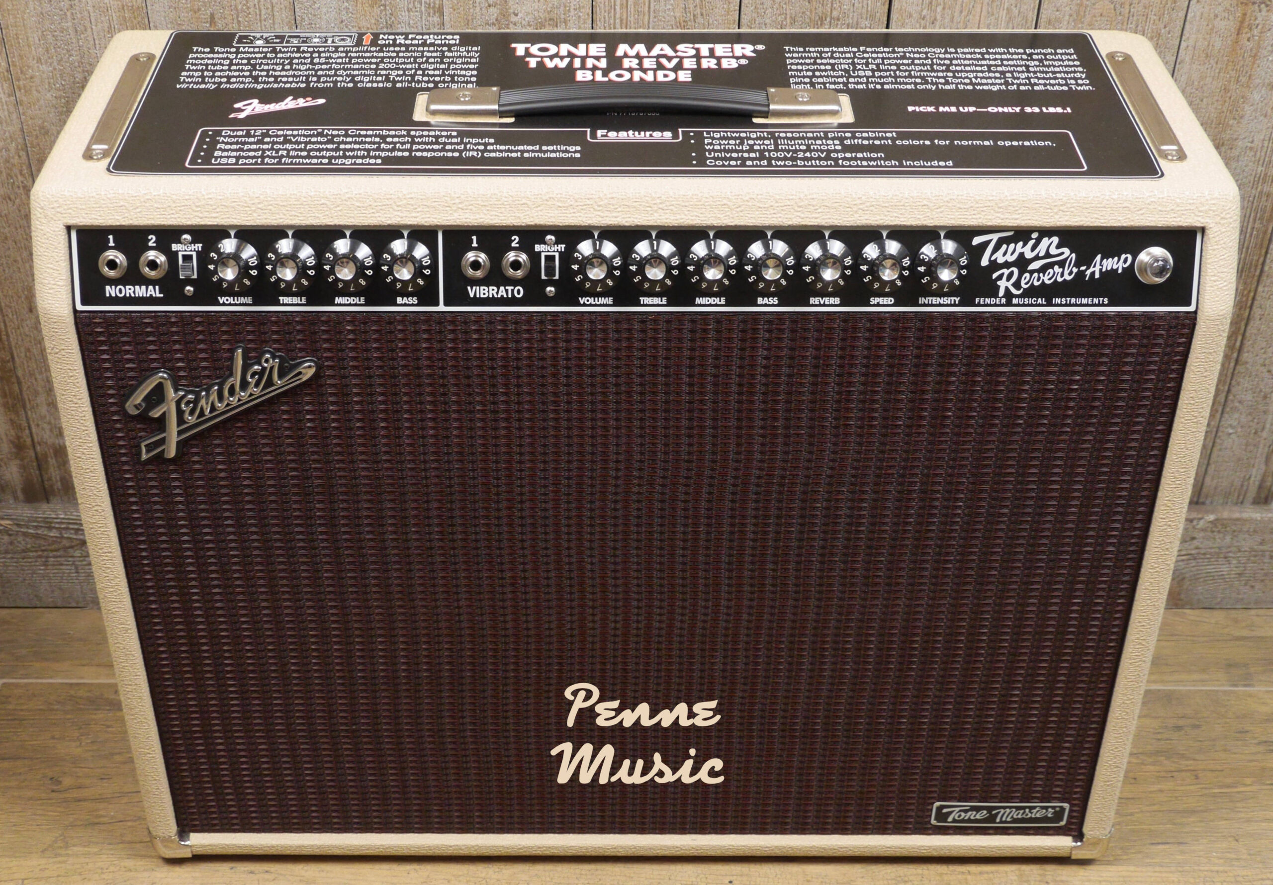 Fender Tone Master Twin Reverb Blonde 1