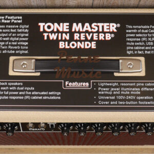 Fender Tone Master Twin Reverb Blonde 2