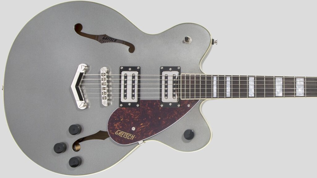 Gretsch Streamliner G2622 with V-Stoptail Phantom Metallic 2806200569 custodia Fender omaggio