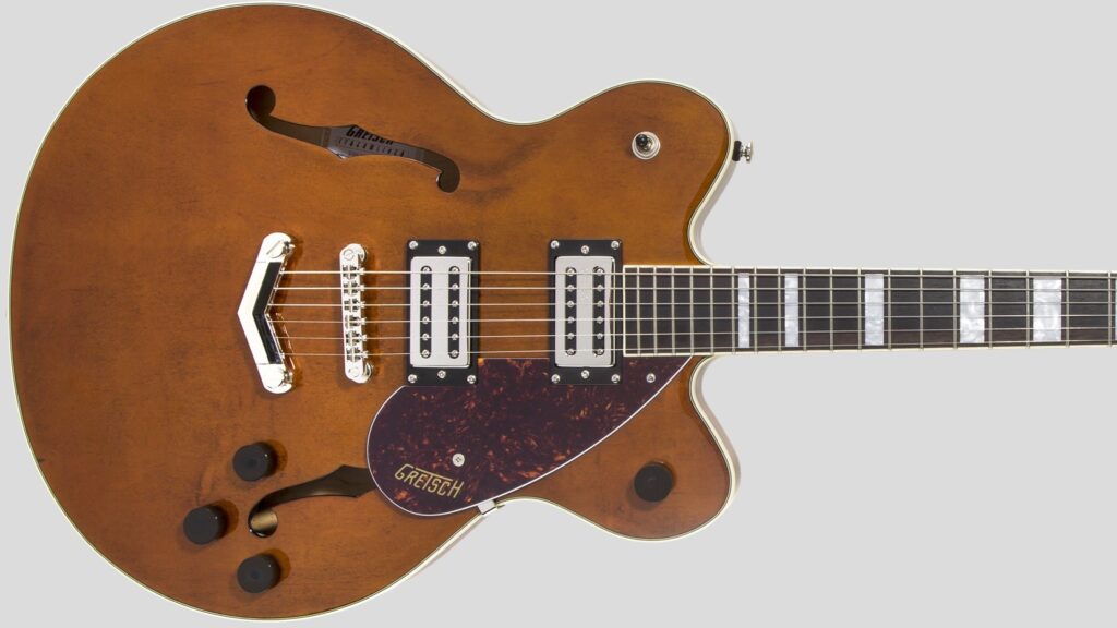 Gretsch Streamliner G2622 V-Stoptail Single Barrel Stain 2806200593 custodia Fender omaggio