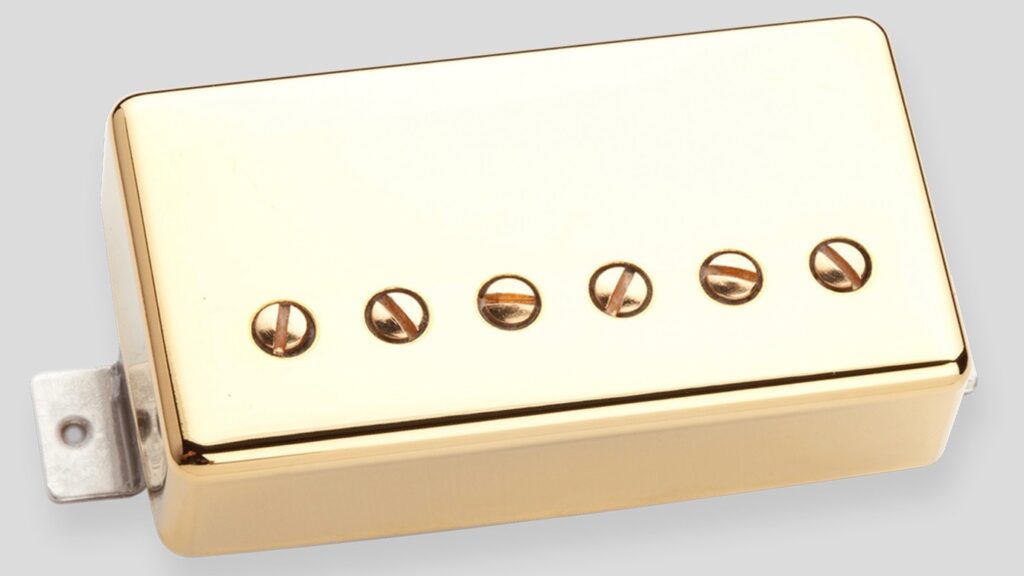 Seymour Duncan SH-4 JB Humbucker Bridge Gold Cover 4 conduttori 11102-13-GC Made in Usa