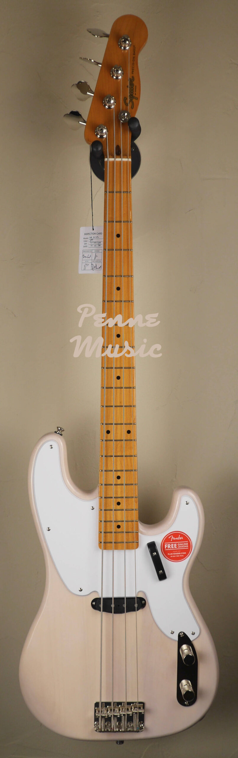 Squier by Fender Classic Vibe 50 Precision Bass White Blonde 1