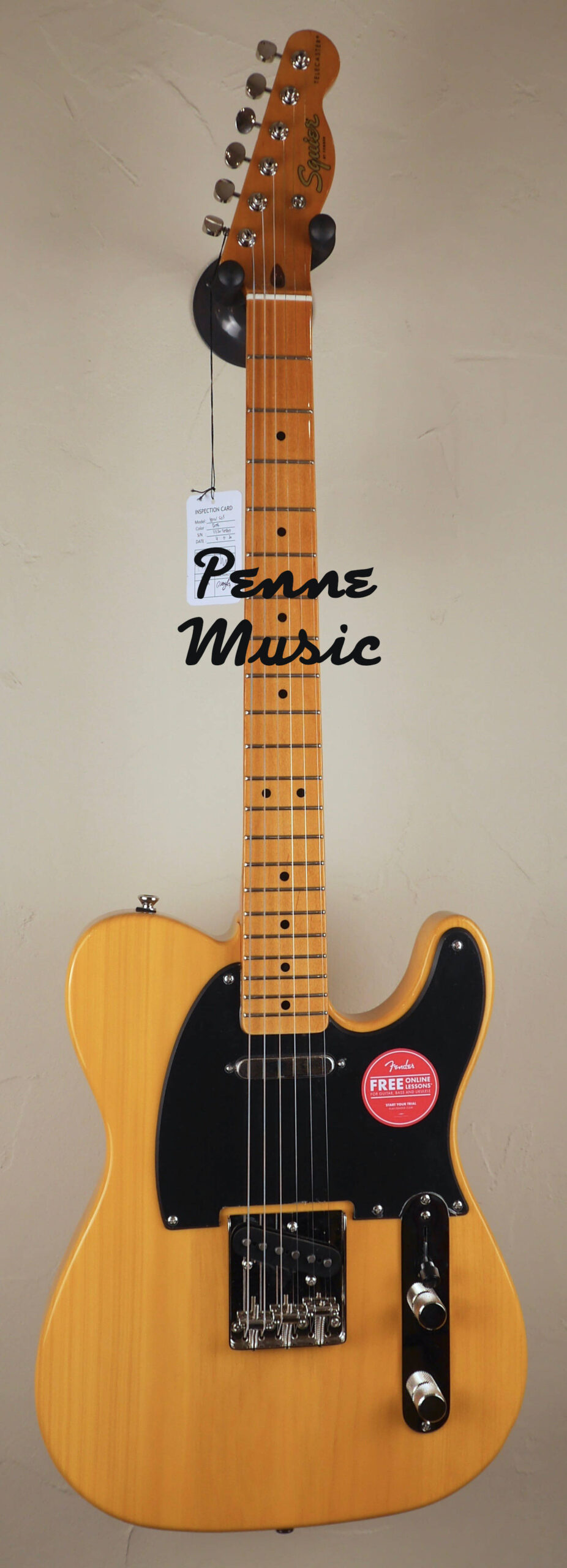 Squier by Fender Classic Vibe 50 Telecaster Butterscotch Blonde 1