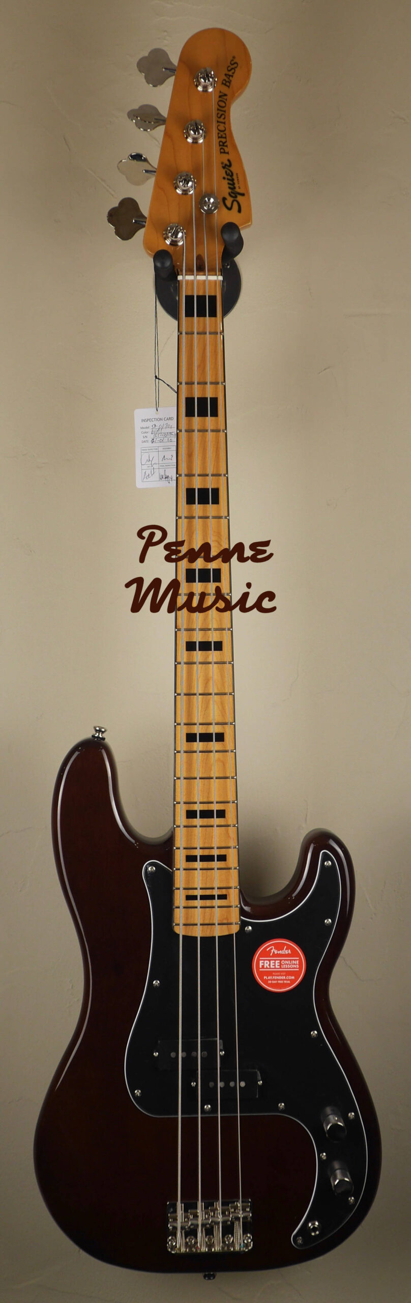 Squier by Fender Classic Vibe 70 Precision Bass Walnut 1