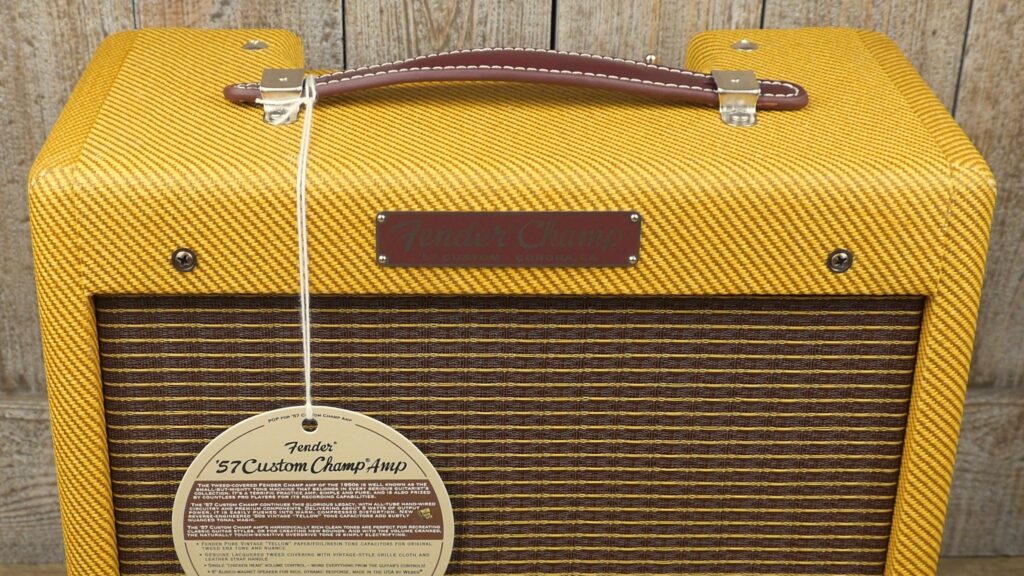 Fender 57 Custom Champ Hand-Wired 8160506100 Made in Usa inclusa Cover
