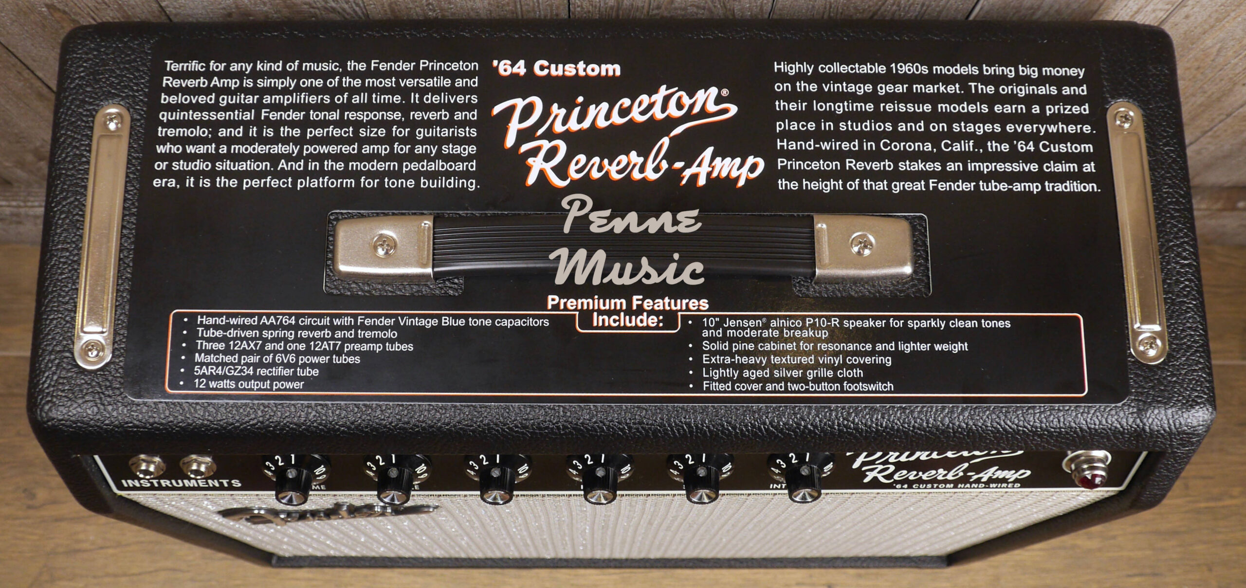 Fender 64 Custom Princeton Reverb Hand-Wired 3